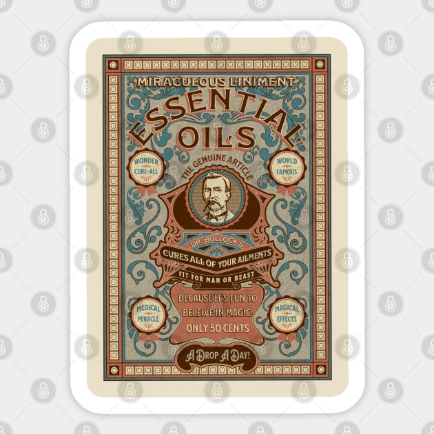 Essential Oils, are they magic?! Sticker by Farm Road Mercantile 